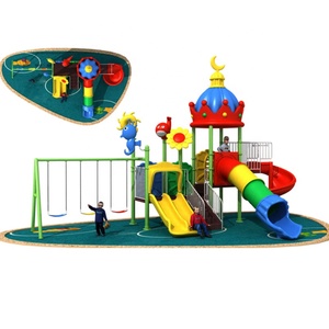 Attrezzature per giochi popolari parco giochi all'aperto giardino cortile parco giochi scivolo all'aperto in plastica per bambini - Product Image 2
