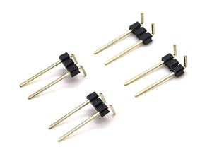 Connecteur d'en-tête de broche de pas de 2.0mm à angle droit SQ0.5mm H2.0mm 1*3P - Product Image 2