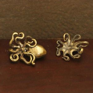 Figurine de pieuvre en métal coulé exquise, ornement artistique pour la maison et cadeau pour les occasions spéciales - Product Image 4