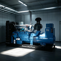 Generador Diésel de Carga Masiva de 2900kW, 60Hz, 480V, Clase H NEMA, Generador de Grado 2200 para Centros de Datos