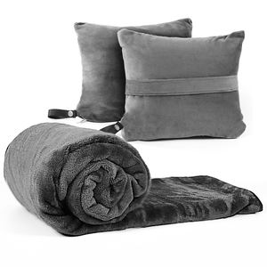 Haute qualité microfibre flanelle cou oreiller polaire jeter couverture <span class=keywords><strong>Super</strong></span> doux Sherpa voyage cou oreiller couverture - Product Image 5