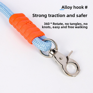 Productos de moda para mascotas Correa ajustable para mascotas Algodón de burbujas suave con choque de colores vibrantes Correa de perro de nylon de lujo para mascotas de todos los tamaños - Product Image 4