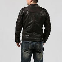 Veste en cuir véritable pour homme, style japonais, de haute qualité, en cuir de cheval tanné végétal, décontractée et élégante, style baseball
