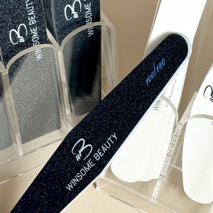 Bán buôn Nail Nhà cung cấp Hàn Quốc thẳng/bóng chày/half-Moon/Đường cong/hình chữ nhật/kim cương Shape double side Nail tập tin biểu tượng tùy chỉnh - Product Image 4