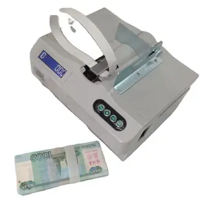 Nouvelle machine de baguage de sangle en papier kraft pour les boissons alimentaires et les emballages en espèces pour l'emballage de caisses et le baguage d'argent dans les banques