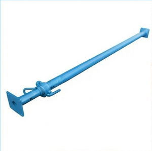 جاك سقالات صناعي قابل للتعديل من الصلب المجلفن Q235 للاستخدام الخارجي، دعامة قصيرة للسلامة في الإنشاءات - Product Image 1