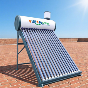 Aufdachmontierter druckloser Vakuumröhren-Solarwassererhitzer für den Außenbereich, Hotel, Wohnmobil & Haushalt – unpressurisiert - Product Image 1