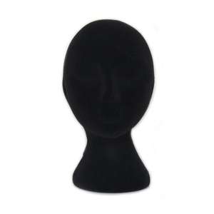 Support de perruque pratique en mousse noire pour femme, 1 pièce, présentoir pour Mannequin et lunettes, modèle de coiffure - Product Image 5