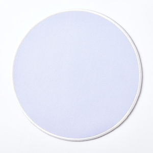Tapis de souris vierge personnalisé expédition directe d'usine caoutchouc naturel rond tapis de souris en néoprène feuille tapis de souris vierge sublimation - Product Image 1