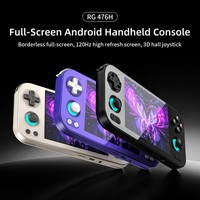 Consola de Juegos RG476H - Dispositivo Portátil Android Retro Clásico y Nostálgico, Emulador de PSP, Arcade de Lucha, PS2, Batería de 5000 mAh, 640x480