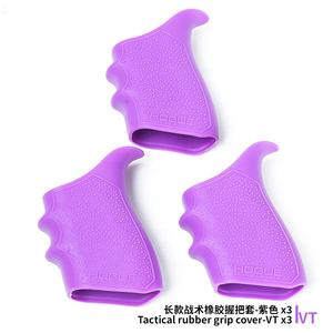 LWXC casing karet pegangan taktis, penutup pegangan mainan buram Non-Slip Dovetail cocok untuk Gen1-2-5 P3 G19 G23G 32 G38 3 buah - Product Image 4