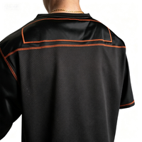 T-shirt pour homme, style américain vintage, coupe ample, col rond, manches courtes, respirant, séchage rapide, hauts d'été