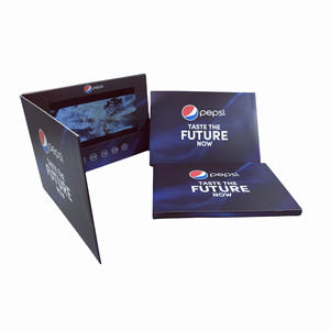 Vente en gros d'album vidéo Écran LCD pour l'obtention du diplôme de mariage Albums photo pour enfants Brochures publicitaires avec enregistrement vocal - Product Image 1