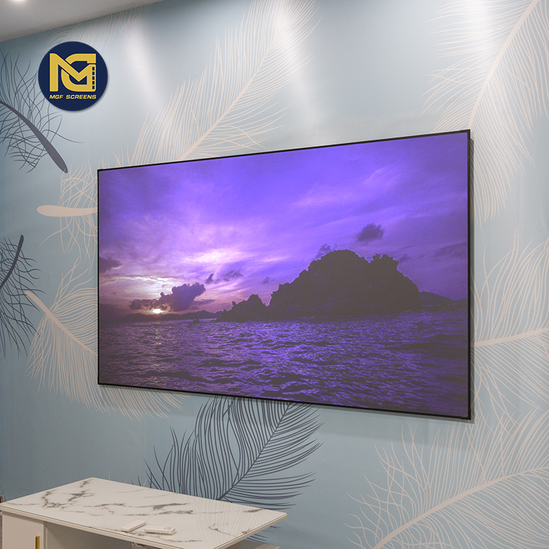 Экран проектора Pet crystal 120 с фиксированной рамкой, экран проектора alr clr cbsp ust alr