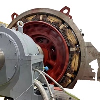 Motor Tahan Api HV 2240kW, Generator Turbin Uap 75MW 1500rpm, Generator Sirkuit Pendek 2130MVA untuk Uji Pembangkit Listrik