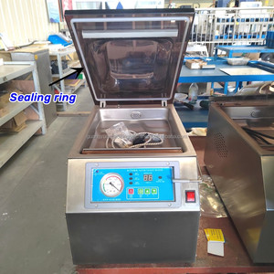 Machine d'emballage sous vide de table pour viande, scelleuse de barquettes et de contenants alimentaires - Product Image 1