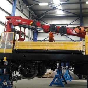 เครนพูม่า คุณภาพดีเยี่ยม สภาพใหม่ สำหรับอุตสาหกรรมก่อสร้าง ซ่อมบำรุงทางรถไฟ รถบรรทุก จัดส่งรวดเร็ว ปั๊ม คอมโพเนนต์หลัก เครนสะพาน - Product Image 2