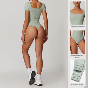 <span class=keywords><strong>Justaucorps</strong></span> de sport à séchage rapide pour femmes DLT8583, course en plein air, vêtements de yoga une pièce, danse, fitness, <span class=keywords><strong>gym</strong></span> - Product Image 4