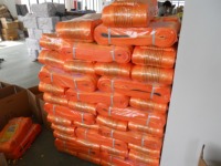 Orange dispersée, largement utilisée pour les ceintures de levage en polyester |   Norme pour 10 tonnes et plus, couleur vive et haute résistance
