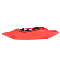 Bateau de pêche en plastique rotomoulé HDPE, monobloc, moulage par rotation, anti-UV, incassable, bateau en PE pour la pêche en rivière, lac, mer, OEM ODM