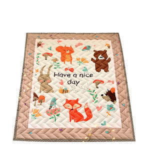 Patrones de animales 3D Impreso <span class=keywords><strong>Plegable</strong></span> Picnic Niños <span class=keywords><strong>Alfombra</strong></span> de piso <span class=keywords><strong>Alfombra</strong></span> de bebé - Product Image 2
