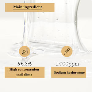 Crème Sérum <span class=keywords><strong>Anti</strong></span>-Âge Bio Coréen à l'Extrait de <span class=keywords><strong>Bave</strong></span> <span class=keywords><strong>d</strong></span>'<span class=keywords><strong>Escargot</strong></span> et à la Vitamine C Infusée à l'Or pour le Soin de la Peau du Visage - Product Image 4