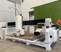 Machine de découpe CNC à pont 4 axes 4+3 ZEUS pour pierre, scie à granit et marbre, moteur, boîte de vitesses, roulement personnalisé 220V/380V