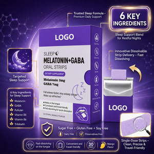 Strisce Orali di Melatonina <span class=keywords><strong>per</strong></span> il Sonno, Integratore Nutrizionale <span class=keywords><strong>per</strong></span> la Salute, con Etichetta Privata <span class=keywords><strong>per</strong></span> Sonno Profondo e Relax, Fornitura Diretta dalla Fabbrica - Product Image 3