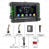 Écran de voiture sans fil BQCC 7 pouces Mp5 Carplay Android Mirrorlink pour Volkswagen VW CC Passat B7 Polo Golf 5 6 Jetta Mk5 Mk6