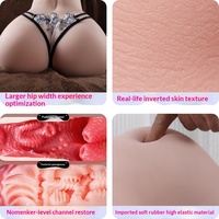 Modelo de Torso Realista de Mujer Adulta con Glúteos Voluminosos de 11.5 kg, Doble Canal, Curvas Maduras, Cadera Curvilínea