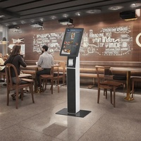 intérieur de 21.5 pouces Écran tactile automatique Kiosque interactif de paiement de commande Self Service pour restaurant