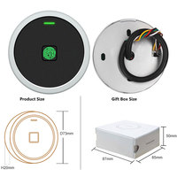 Sensor Capacitivo Mini para Control de Acceso con Huella Dactilar para Bloquear Cajones, Armarios y Casilleros con Código NFC, Huella Dactilar y Control por Aplicación Móvil