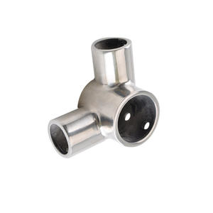 Raccord en T réducteur en acier inoxydable 304 90°, accessoires de quincaillerie marine pour yacht et bateau rapide - Product Image 1