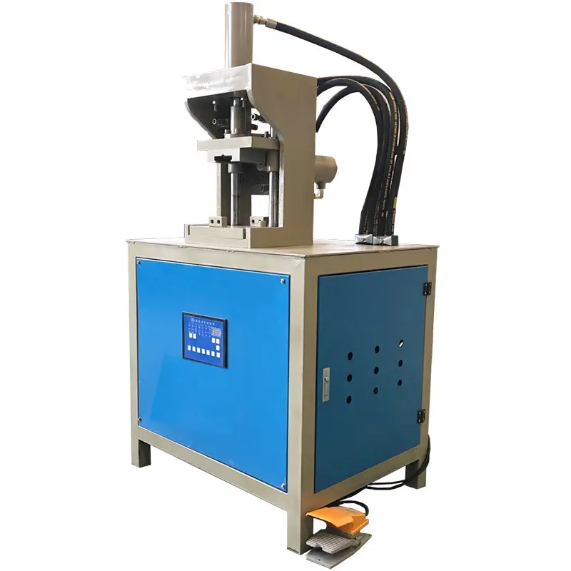 90 Degree Steel Sheet, Aluminum Alloy Display Rack Hydraulic Pipe Notcher Notching Tube Machine/