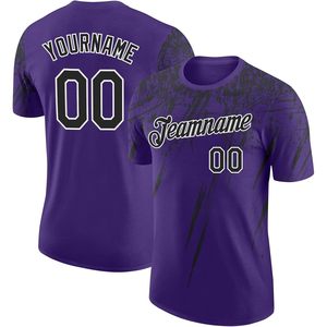 Camiseta Deportiva Personalizada de Béisbol y Sóftbol, Manga Corta, Cuello Redondo, Sublimada, Transpirable, Unisex, Nombre del Equipo 00, Personalizada para Hombre - Product Image 1