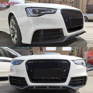 Paraurti Anteriore per Auto <span class=keywords><strong>A5</strong></span> S5 Modificato Stile RS5 Kit Carrozzeria Paraurti Anteriore con Griglia Nera per <span class=keywords><strong>Audi</strong></span> <span class=keywords><strong>A5</strong></span> S5 B8.5 2012 2013 2014 2015 <span class=keywords><strong>2016</strong></span> - Product Image 5