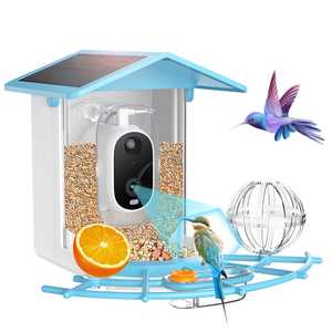 Mangeoire intelligente pour oiseaux 3MP avec caméra, reconnaissance IA, plus de 10 000 espèces d'oiseaux, vision nocturne couleur, notifications instantanées, Wifi 2.4G, IP65 - Product Image 1