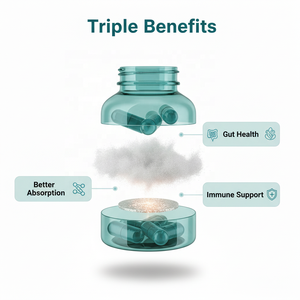 Оптовая продажа: Пробиотики для взрослых, 50 миллиардов КОЕ, капсулы, 60 шт. |   Поддержка здоровья кишечной микрофлоры, пищеварения, иммунитета и костей. 2 капсулы на порцию. - Product Image 4