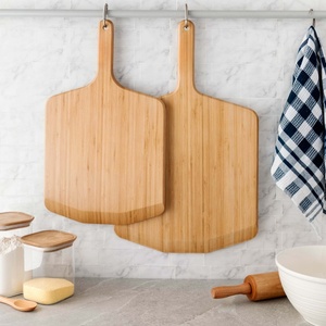 <span class=keywords><strong>Pala</strong></span> para Pizza de Madera de Bambú de 16 Pulgadas, Herramienta Duradera para Hornear, Paleta Deslizante, Tabla de Cortar de Madera, Espátula para Preparar - Product Image 2