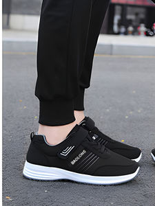 Zapatos Deportivos Casuales para Hombre, Transpirables, para Correr, Caminar, con Suela Suave Antideslizante, de Malla, para Otoño, para Personas de Mediana Edad y Mayores - Product Image 3