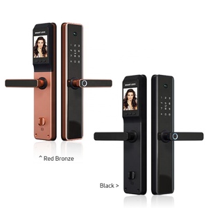 <b>Digital</b> Door Viewer Function Fingerprint Gate <b>Digital</b> <b>Lock</b> with Eye Scan APP and Unlock Remotely Support Many Languages - Product Image 5