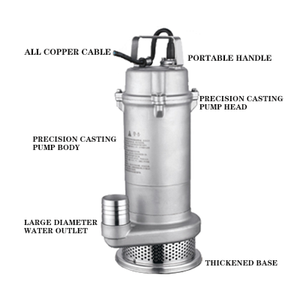 Bomba sumergible de boca de tornillo fundido QY, alta elevación, resistente al calor y a la corrosión, para ingeniería municipal/riego de tierras de cultivo - Product Image 3