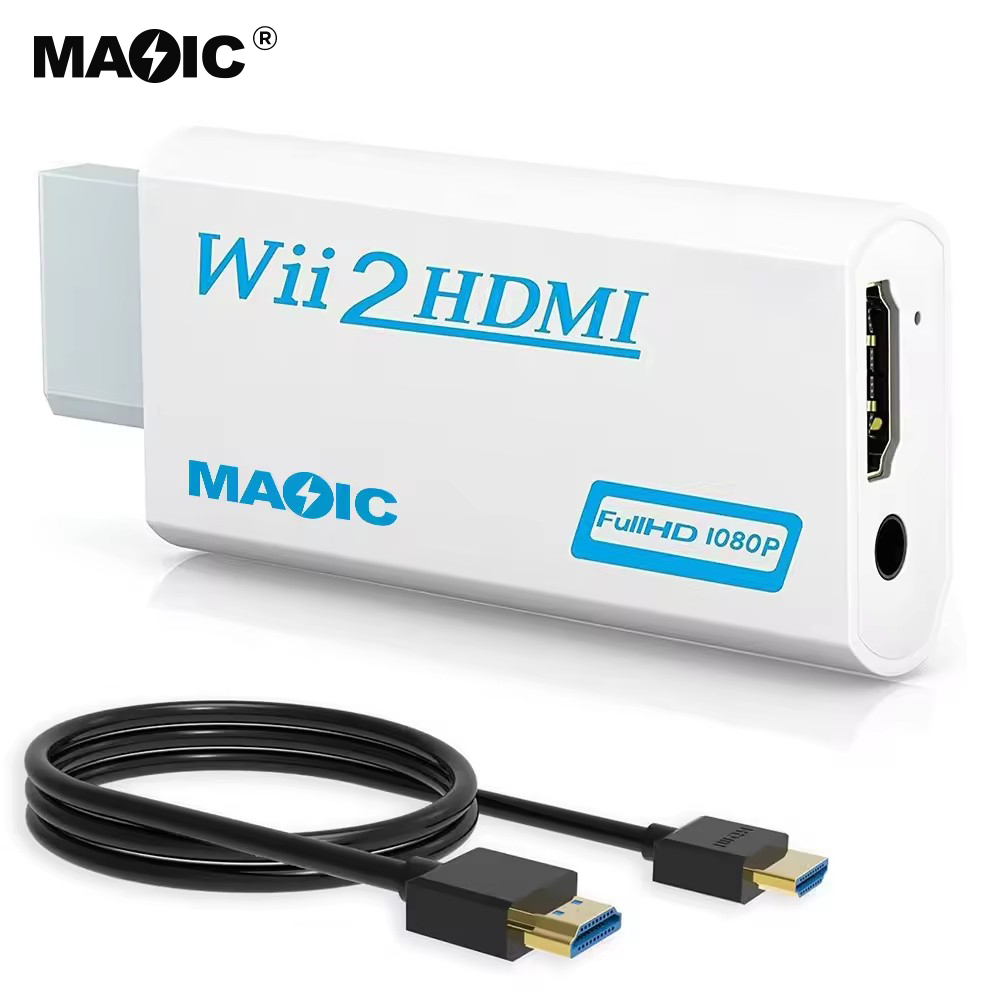 מחיר המפעל wii זכר hdmi נקבה ממיר wi2hdmi מתאם