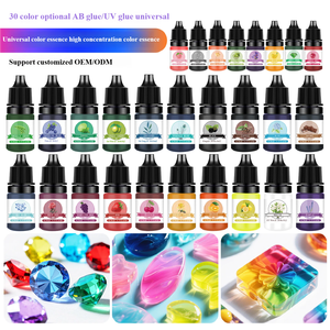 Pigmento de resina epoxi líquido al por mayor, 30 colores, 5 ml, pigmento de resina líquida altamente concentrado, tinte de resina para manualidades. - Product Image 2