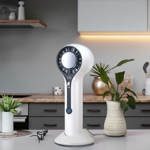 High-Speed 100 Speed USB Rechargeable Digital Display Strong Wind for Car Home Outdoor Handle Fan - Product Image 6
