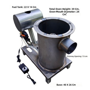 Geüpgradede stalen afvaloliebrander, multi-brandstof diesel- en gearolie verwarmingstoestel, industrieel, civiel, winddicht fornuis - Product Image 3
