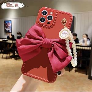 Coque souple avec Bracelet de perles pour iphone, compatible modèles 6 <span class=keywords><strong>S</strong></span>, 7, 8 Plus, 12, 11, 13 Pro Max, Mini, X, XR, XS Max, couleurs acidulées, translucides - Product Image 4