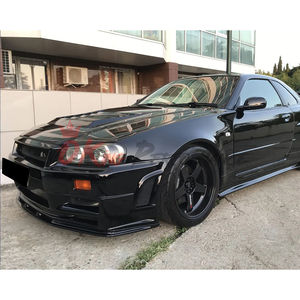 <span class=keywords><strong>R34</strong></span> <span class=keywords><strong>GTR</strong></span> <span class=keywords><strong>Nismo</strong></span> Z-Tuned สไตล์ใยแก้วด้านหน้าสำหรับ Nissan <span class=keywords><strong>R34</strong></span> <span class=keywords><strong>GTR</strong></span> 1998-2002 - Product Image 3