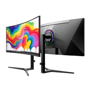 Moniteur <span class=keywords><strong>PC</strong></span> incurvé 27 pouces 2K 165Hz avec USB pour interface HD-MI DP Écran sans bordure Large écran 32 pouces pour jeux TFT Type de panneau - Product Image 1