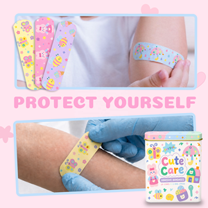 YOJO - Vendas Adhesivas <span class=keywords><strong>Infantiles</strong></span> con Dibujos Animados, en Caja Metálica, Libres de Látex, para Primeros Auxilios, con Logotipo Personalizado OEM - Product Image 5